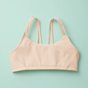 Yellowberry Girls Luna Hybrid Sports Bra L Doe Cream